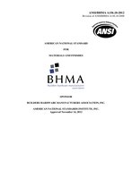 BHMA A156.18-2012