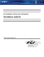FCI Secondary Pressure Drainers - Technical Sheets