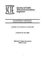 SCTE 101 2006