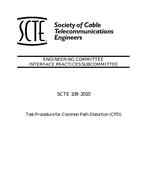 SCTE 109 2010