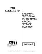 ARI Guideline T (1994)