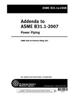 ASME B31.1a-2008