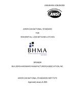 BHMA A156.39-2015
