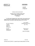 FED FF-B-187/6 Notice 1 - Cancellation