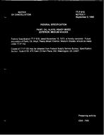 FED TT-P-81E Notice 1 - Cancellation