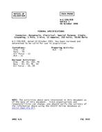 FED W-C-596/85B Notice 1 - Validation