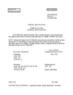 FED ZZ-R-765E Notice 1 - Cancellation