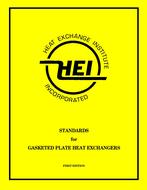 Standards for Gasketed Plate Heat Exchangers, 1st Edition (HEI 126)