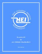 Standards for Air Cooled Condensers, 1st Edition (HEI 121, HEI 3087-2011)