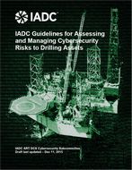 IADC Cybersecurity Risks to Drilling Assets