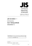 JIS M 8801:2004/AMENDMENT 1:2008