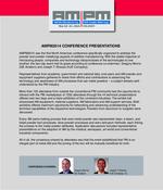 AMPM2014 Conference Presentations