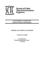 SCTE 149 2008