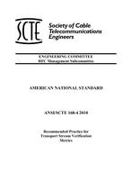 SCTE 168-4 2010