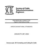 SCTE 187-1 2012