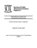 SCTE 136-1 2013